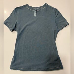 SKIMS Cotton Jersey T-Shirt Kyanite